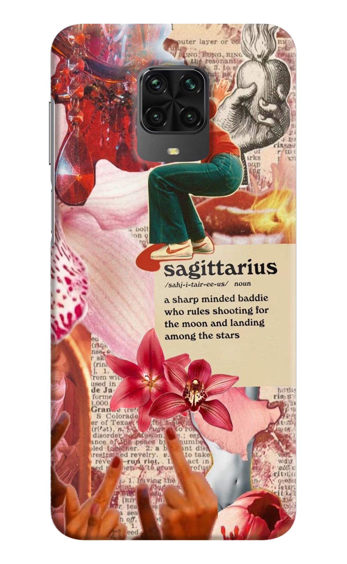 Sagittarius Zodiac Poco M2 Pro Hard Case Back Cover by Casekaro