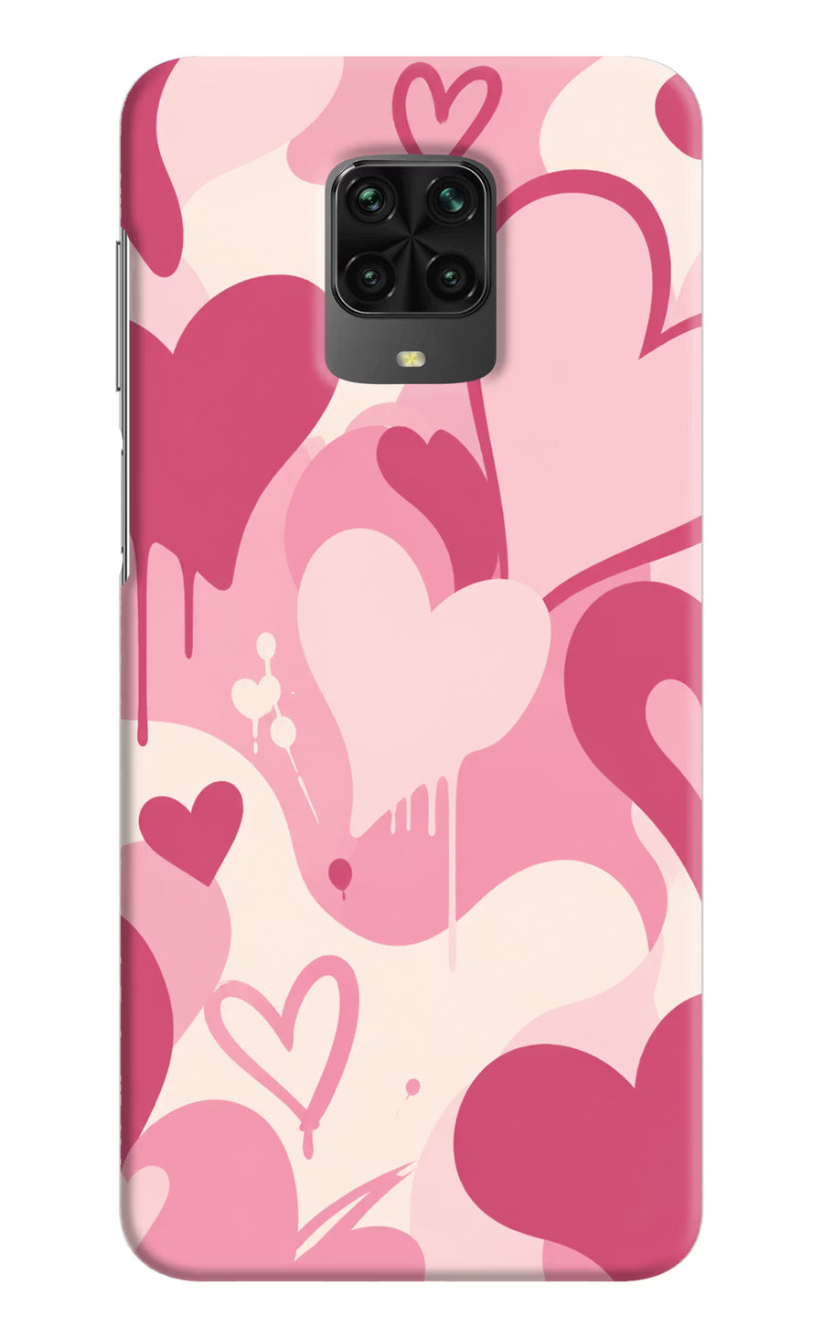 Hearty case Poco M2 Pro Back Cover, Hard case
