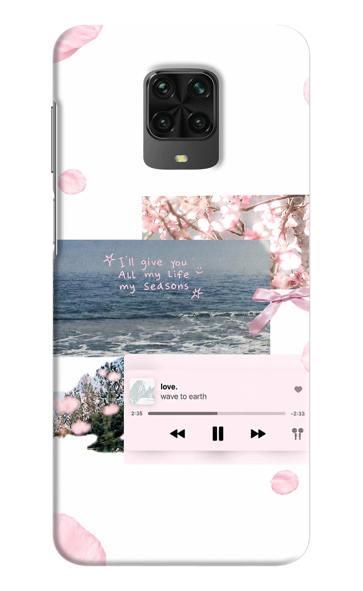 Wave to earth Poco M2 Pro Back Cover