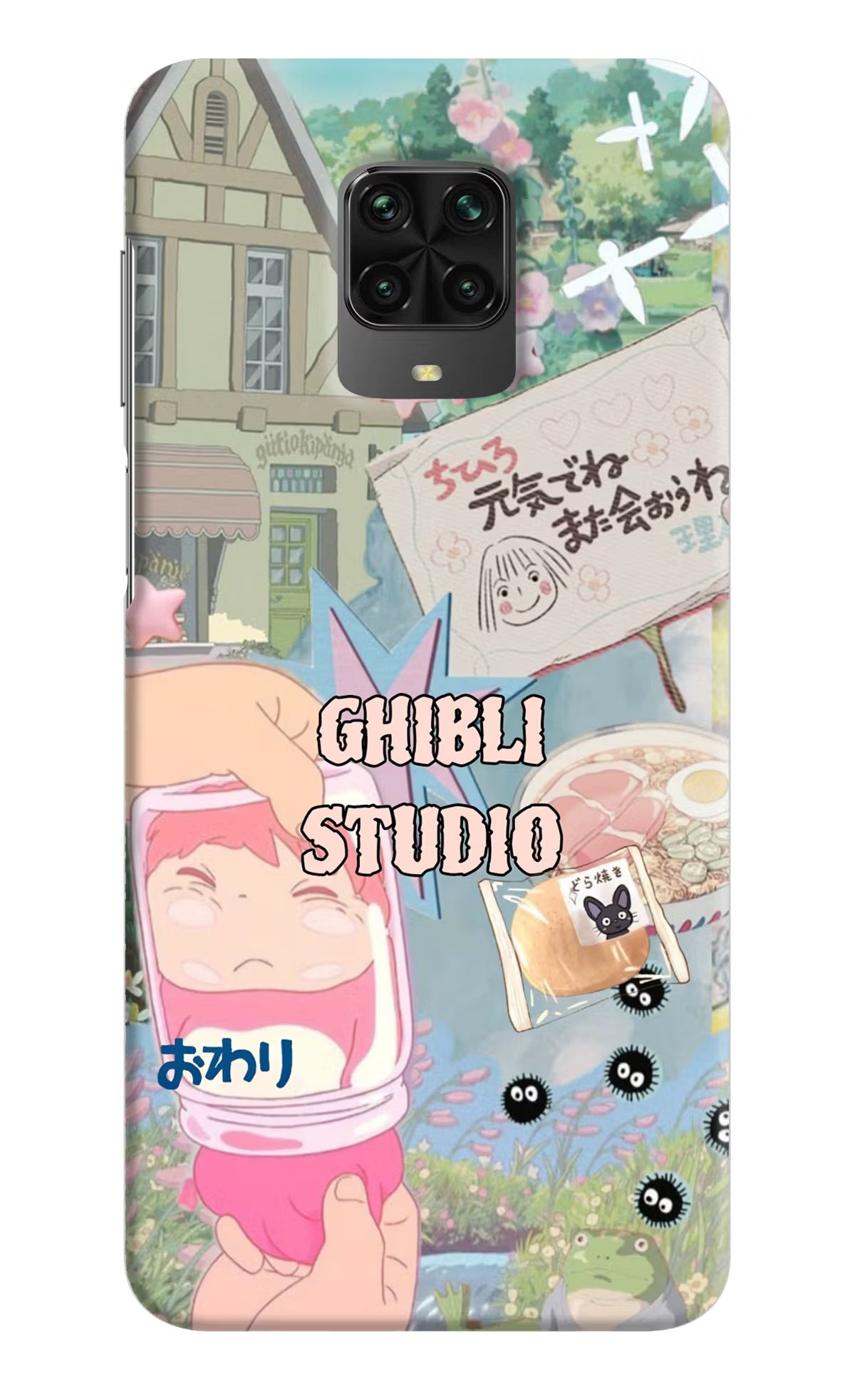 Studio Ghibli Poco M2 Pro Back Cover