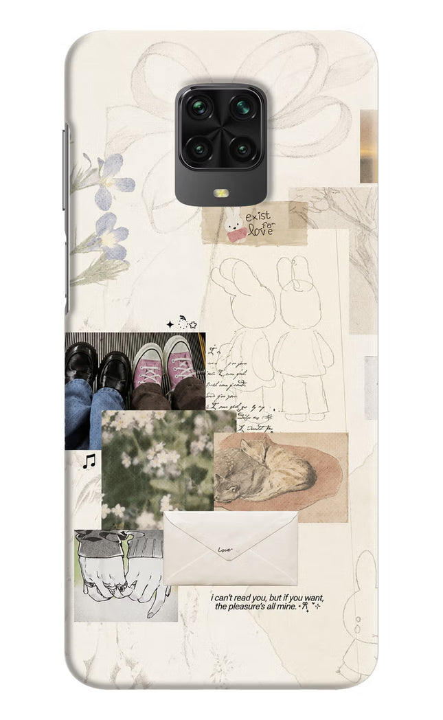Soft Aesthetic Poco M2 Pro Hard Case Back Cover by Casekaro
