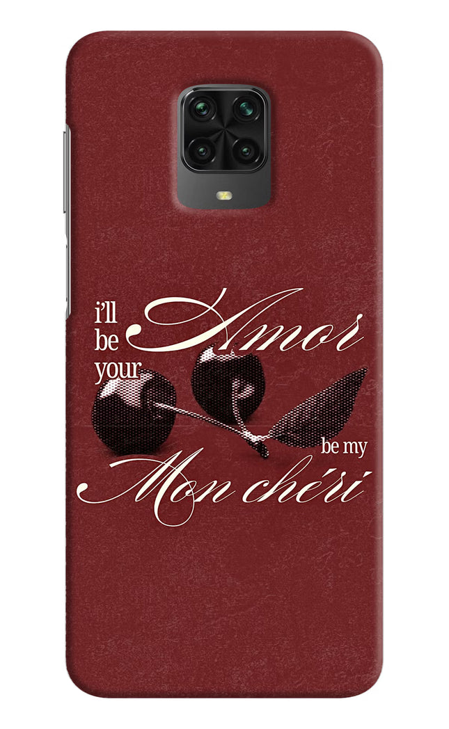 Velvet Cherry Poco M2 Pro Hard Case Back Cover by Casekaro