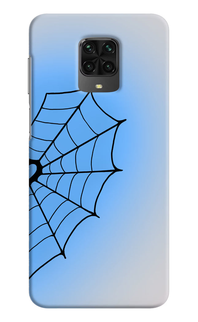 Blue Web Poco M2 Pro Hard Case Back Cover by Casekaro