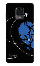 Love Orbit Poco M2 Pro Hard Case Back Cover by Casekaro