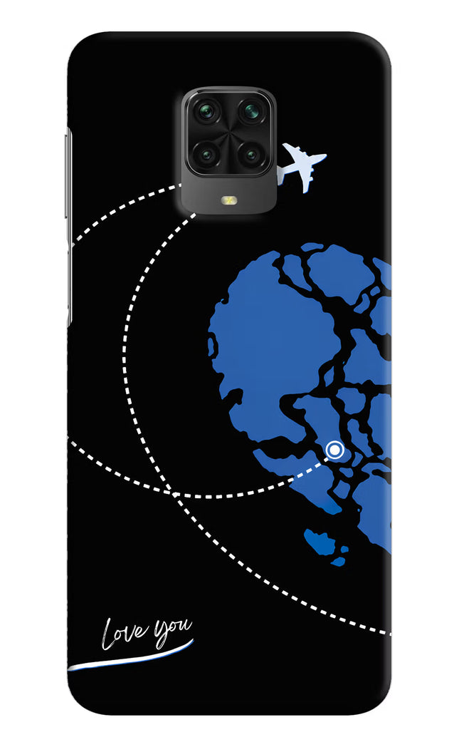 Love Orbit Poco M2 Pro Hard Case Back Cover by Casekaro