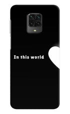 This World Poco M2 Pro Hard Case Back Cover by Casekaro