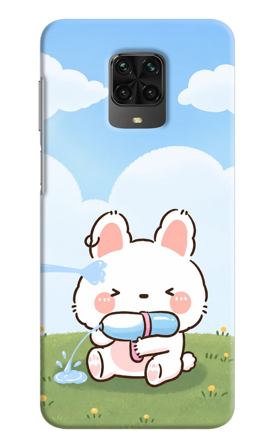 Bunny Treat Poco M2 Pro Back Cover, Hard case