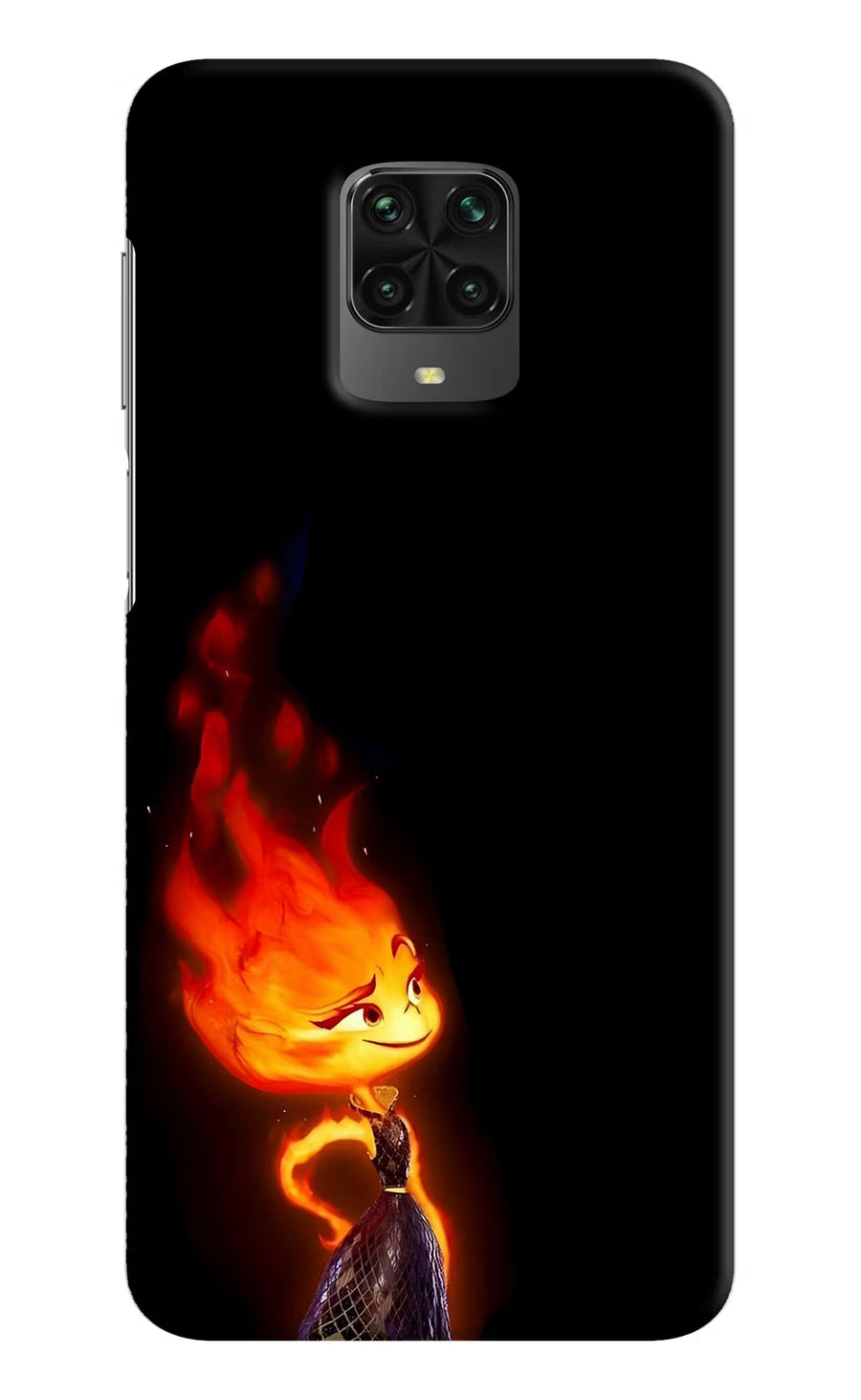 Ember Flame Poco M2 Pro Back Cover, Hard case