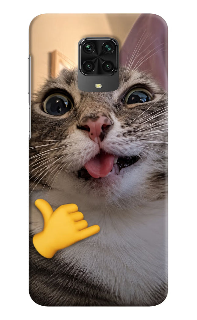 Silly Cat Call Poco M2 Pro Hard Case Back Cover by Casekaro