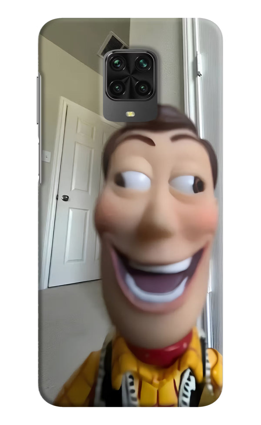 Side Eye Woody Poco M2 Pro Back Cover, Hard case