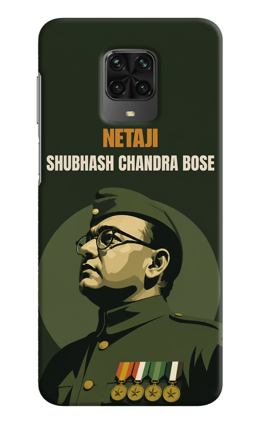 Netaji Legacy Poco M2 Pro Back Cover, Hard case