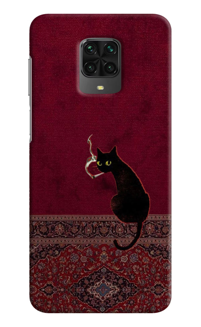 Midnight Cat Poco M2 Pro Hard Case Back Cover by Casekaro
