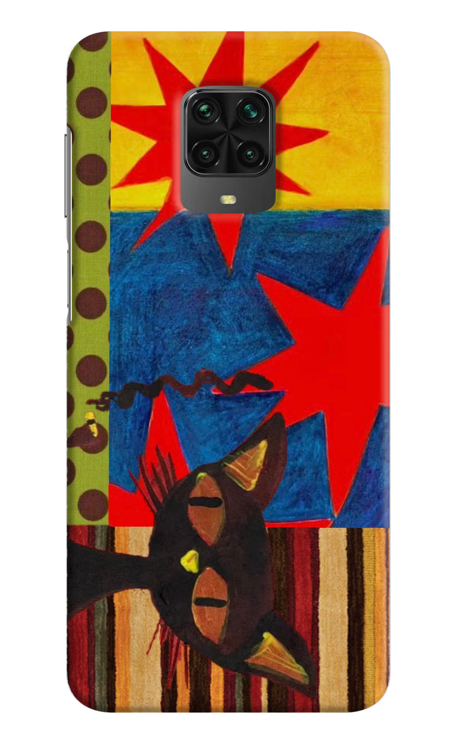 Pop Cat Poco M2 Pro Back Cover, Hard case