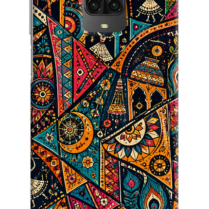 Folk Print Poco M2 Pro Back Cover