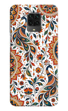 White Mayura Poco M2 Pro Hard Case Back Cover by Casekaro