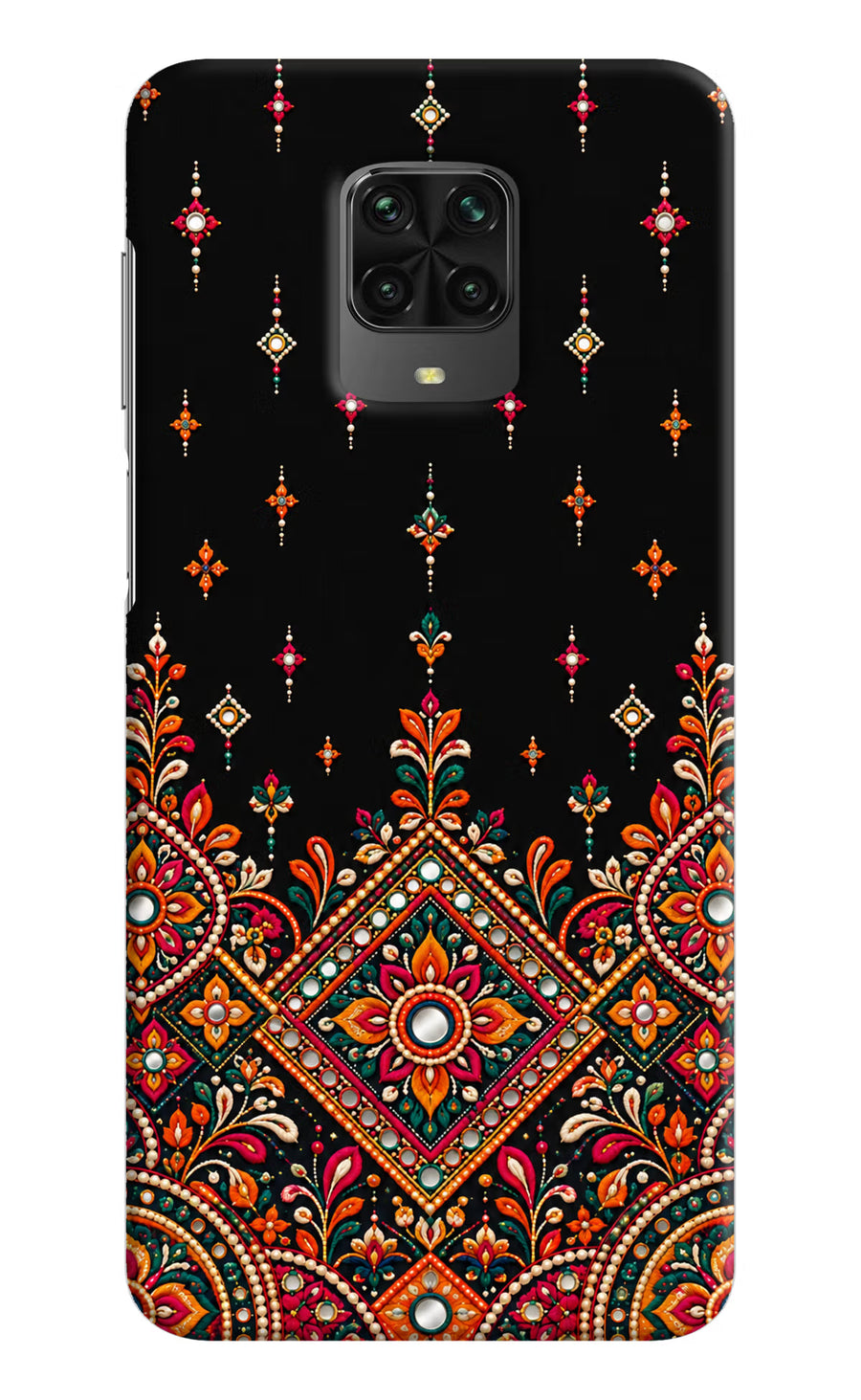 Noir Mehfil Poco M2 Pro Back Cover, Hard case
