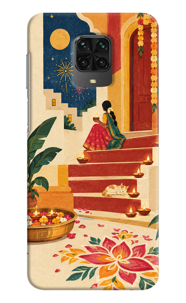 Diwali Rangoli Poco M2 Pro Back Cover