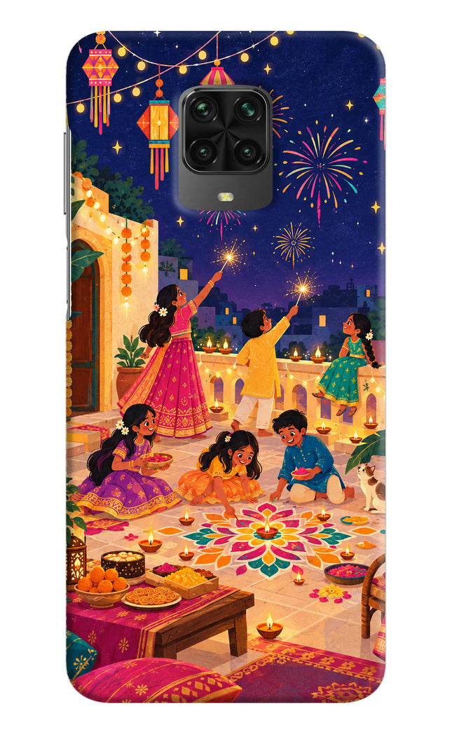 Diwali Night Poco M2 Pro Back Cover
