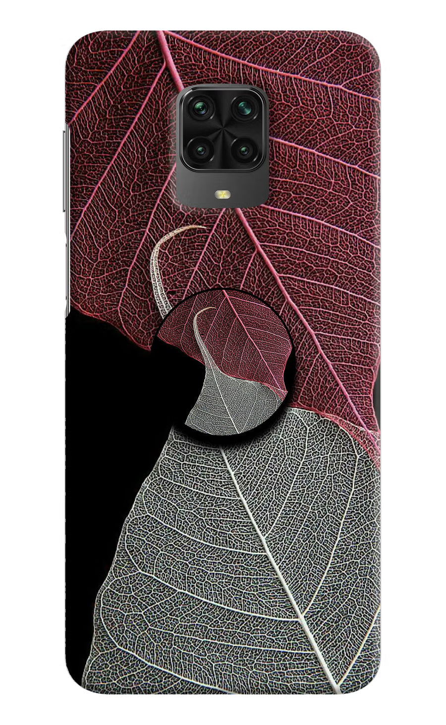 Leaf Pattern Poco M2 Pro Pop Case, Hard case
