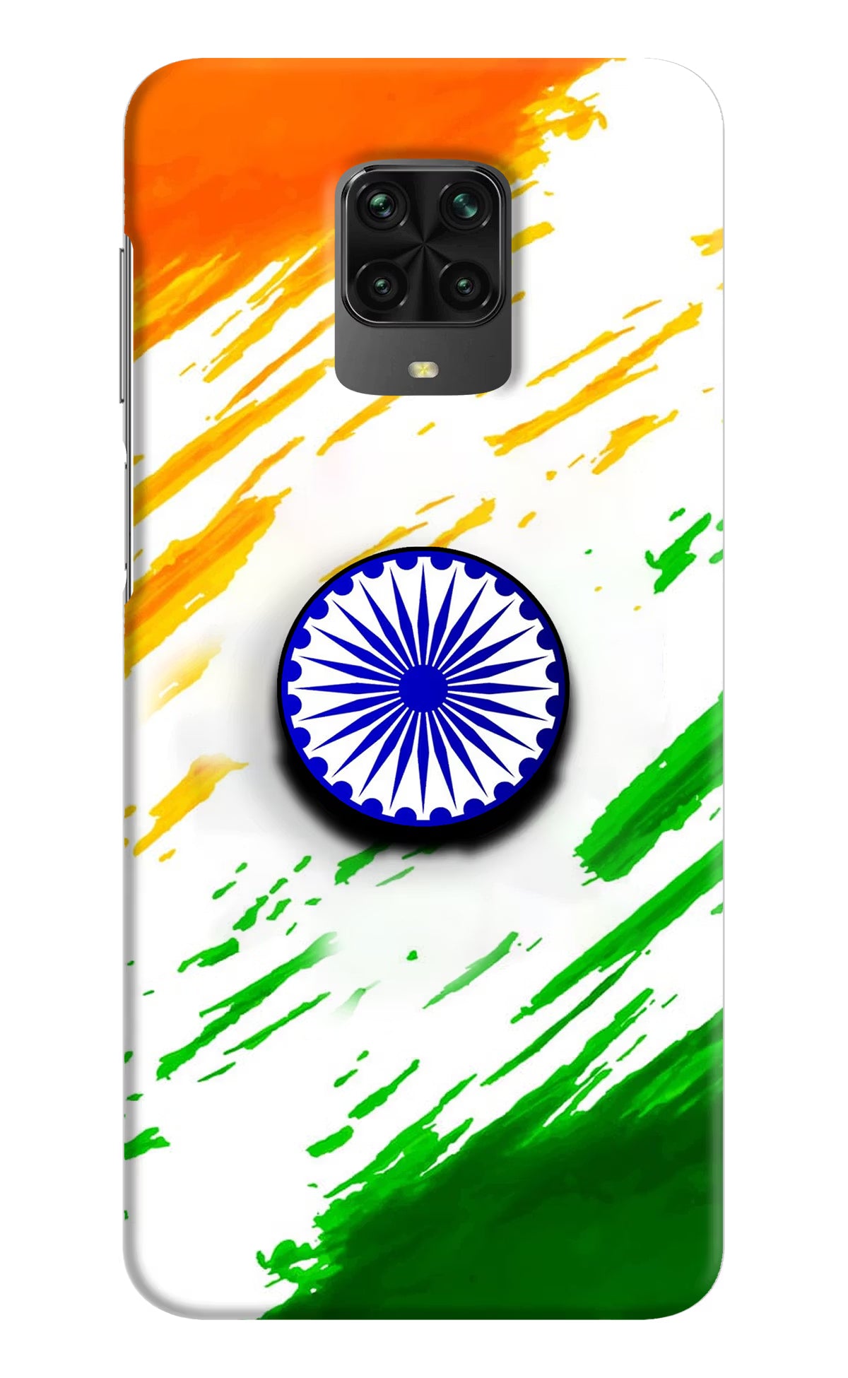 Indian Flag Ashoka Chakra Poco M2 Pro Pop Case by Casekaro
