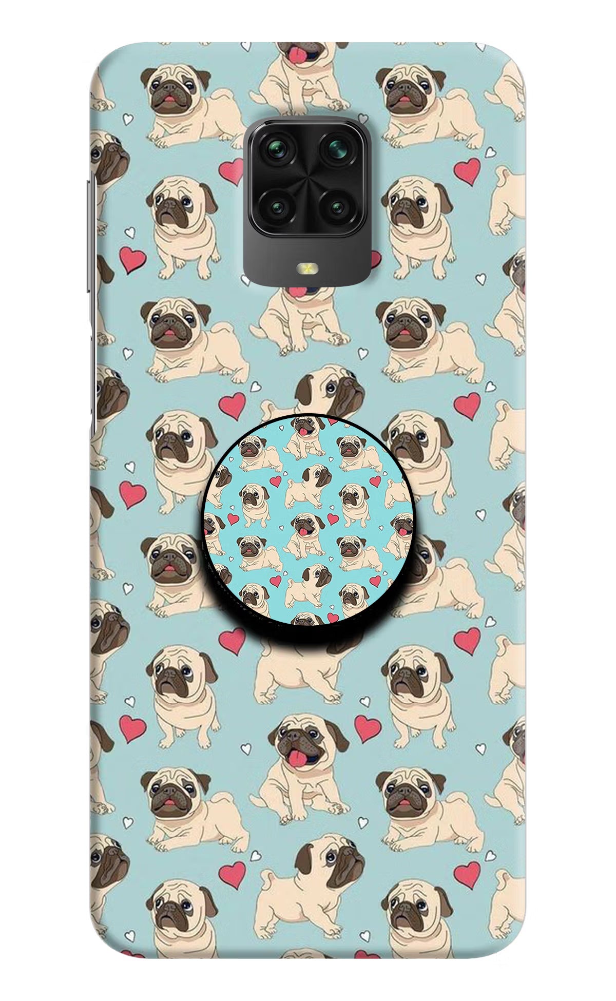 Pug Dog Poco M2 Pro Pop Case by Casekaro