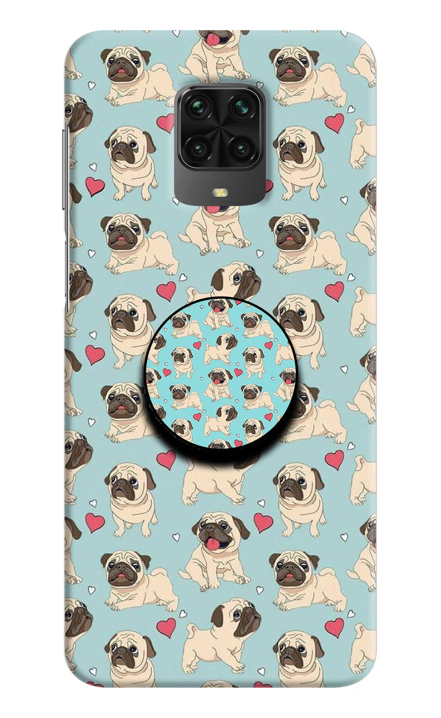 Pug Dog Poco M2 Pro Pop Case, Hard case
