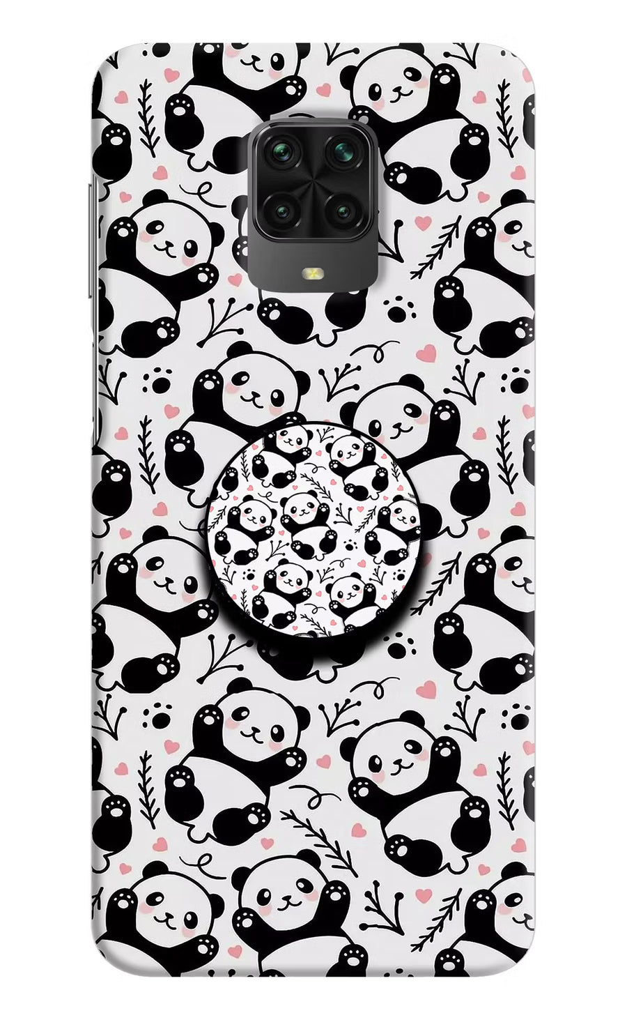 Cute Panda Poco M2 Pro Pop Case, Hard case