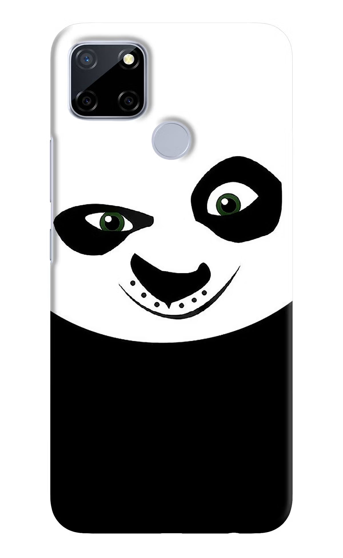 Panda Realme C12/Narzo 20 Hard Case Back Cover by Casekaro