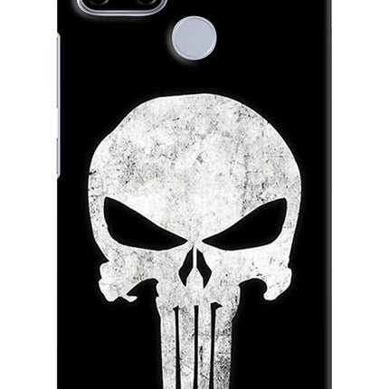 Punisher Skull Realme C12/Narzo 20 Hard Case Back Cover by Casekaro