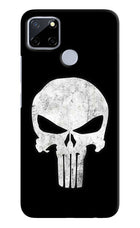 Punisher Skull Realme C12/Narzo 20 Hard Case Back Cover by Casekaro