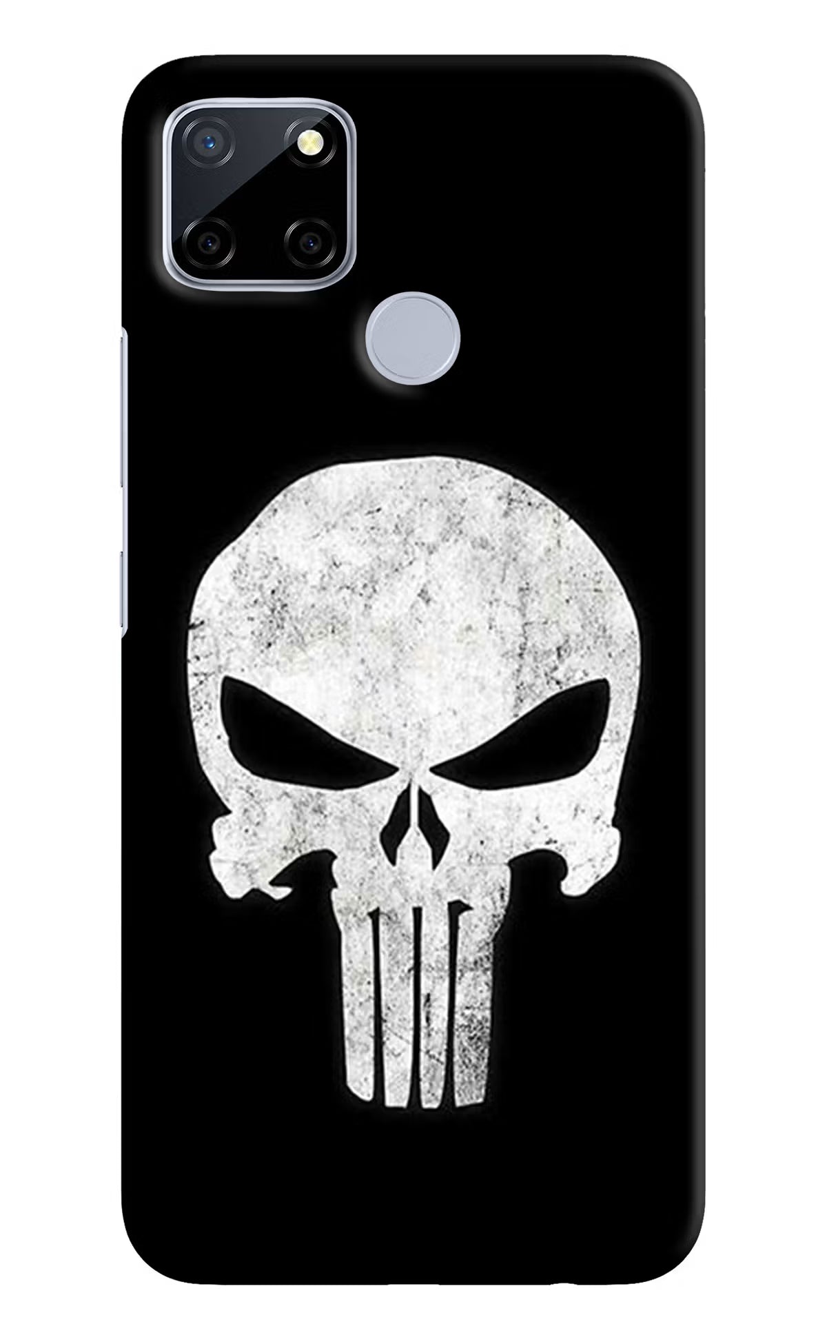 Punisher Skull Realme C12/Narzo 20 Hard Case Back Cover by Casekaro