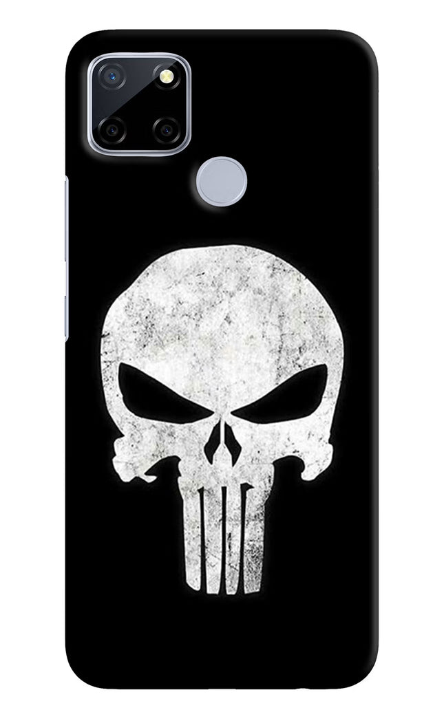 Punisher Skull Realme C12/Narzo 20 Hard Case Back Cover by Casekaro