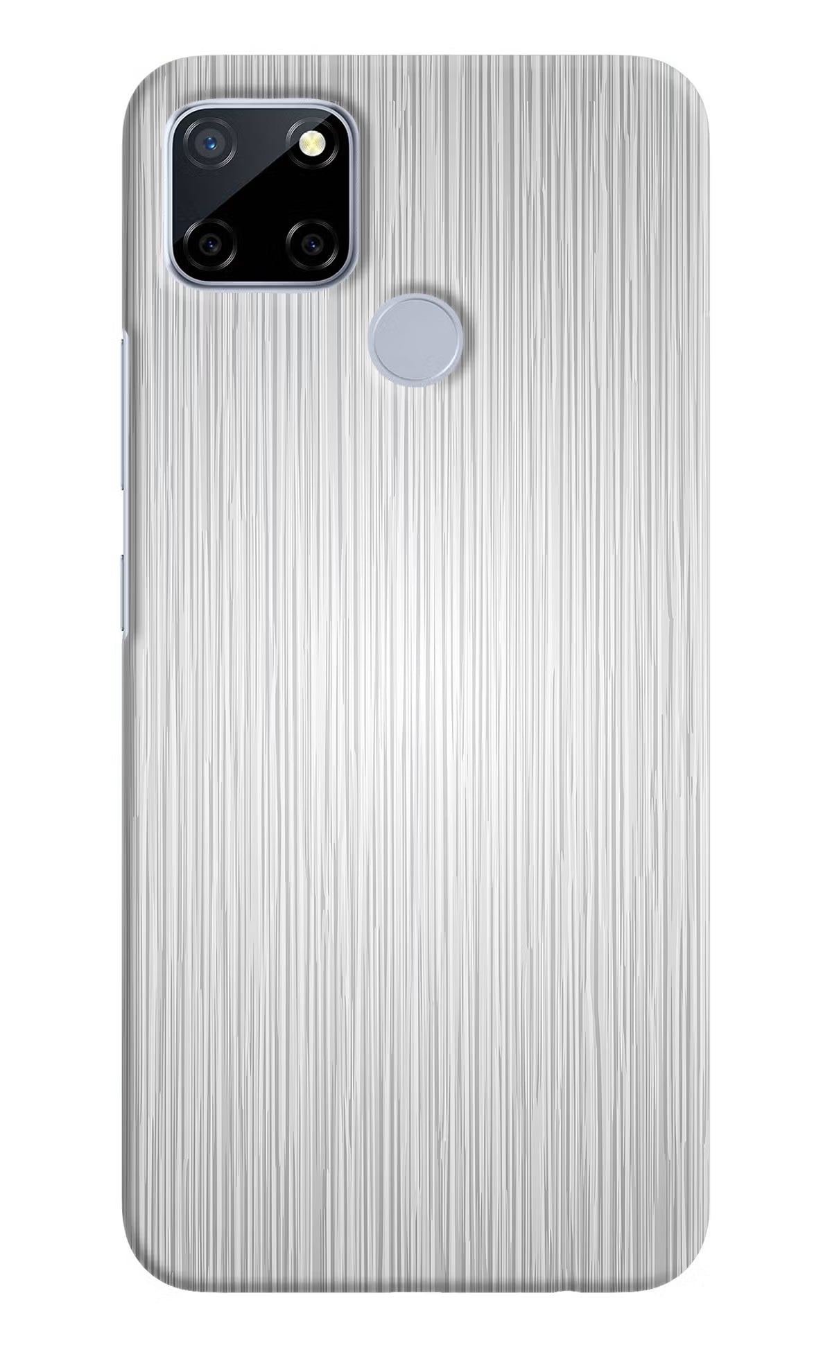 Wooden Grey Texture Realme C12/Narzo 20 Hard Case Back Cover by Casekaro