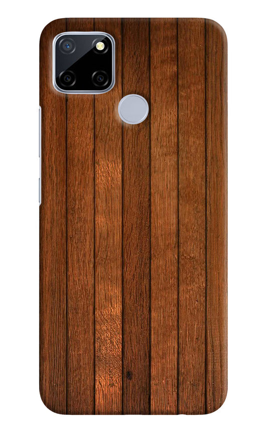 Wooden Artwork Bands Realme C12/Narzo 20 Hard Case Back Cover by Casekaro