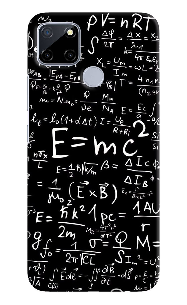 Physics Formula Realme C12/Narzo 20 Hard Case Back Cover by Casekaro