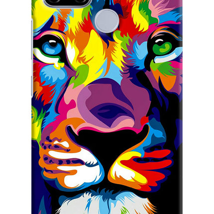 Lion Realme C12/Narzo 20 Hard Case Back Cover by Casekaro