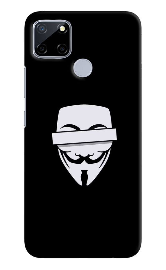 Anonymous Face Realme C12/Narzo 20 Hard Case Back Cover by Casekaro