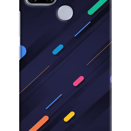 Abstract Design Realme C12/Narzo 20 Hard Case Back Cover by Casekaro