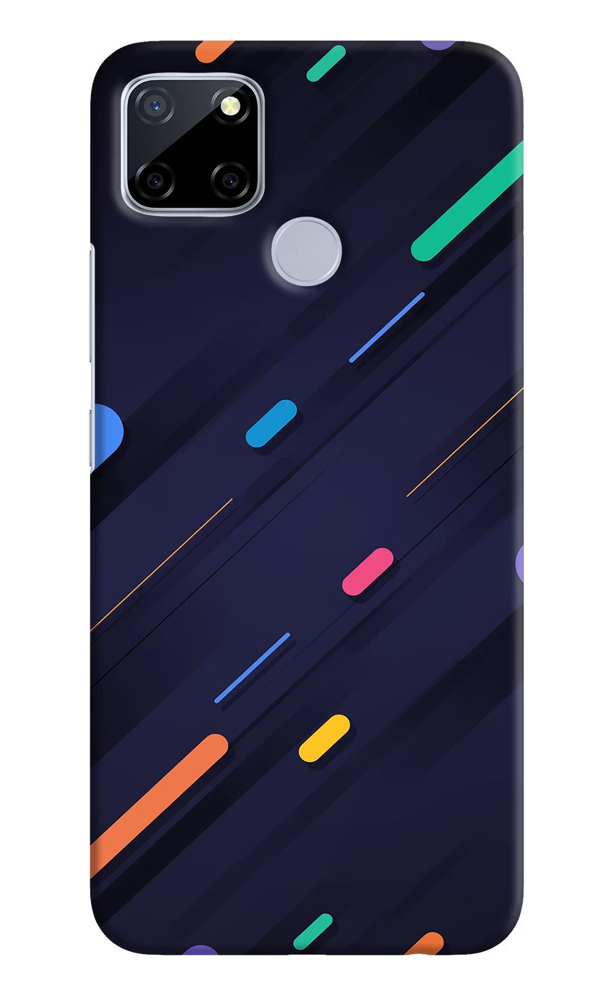 Abstract Design Realme C12/Narzo 20 Hard Case Back Cover by Casekaro