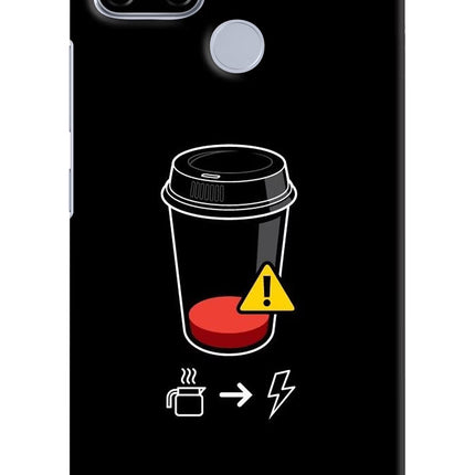 Coffee Realme C12/Narzo 20 Hard Case Back Cover by Casekaro
