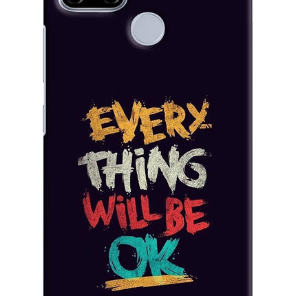 Everything Will Be Ok Realme C12/Narzo 20 Hard Case Back Cover by Casekaro