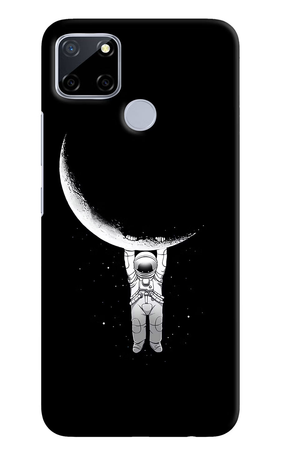 Moon Space Realme C12/Narzo 20 Back Cover, Hard case