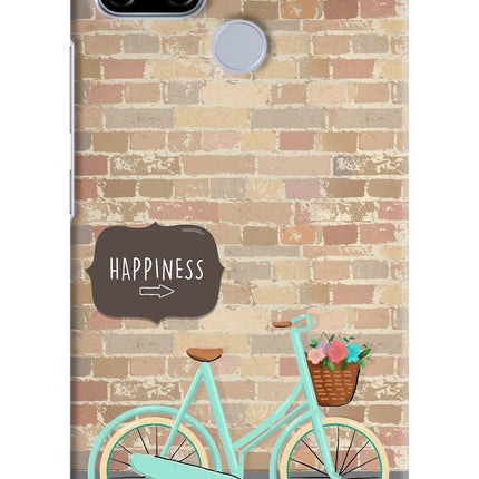 Happiness Artwork Realme C12/Narzo 20 Hard Case Back Cover by Casekaro