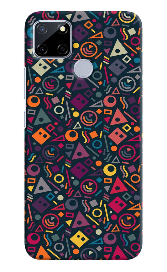 Geometric Abstract Realme C12/Narzo 20 Hard Case Back Cover by Casekaro