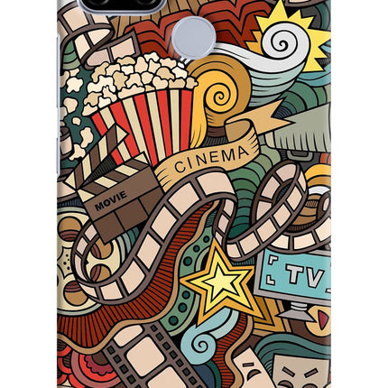 Cinema Abstract Realme C12/Narzo 20 Hard Case Back Cover by Casekaro