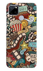 Cinema Abstract Realme C12/Narzo 20 Hard Case Back Cover by Casekaro