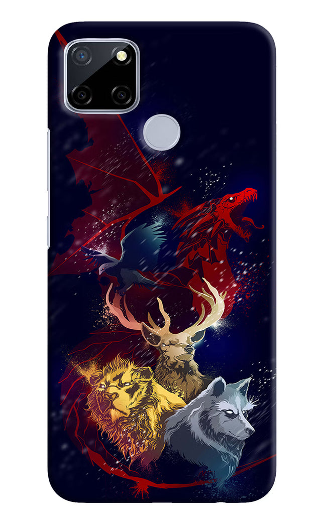 Game Of Thrones Realme C12/Narzo 20 Hard Case Back Cover by Casekaro