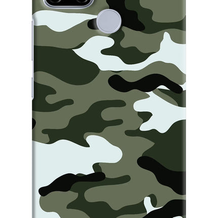 Camouflage Realme C12/Narzo 20 Hard Case Back Cover by Casekaro