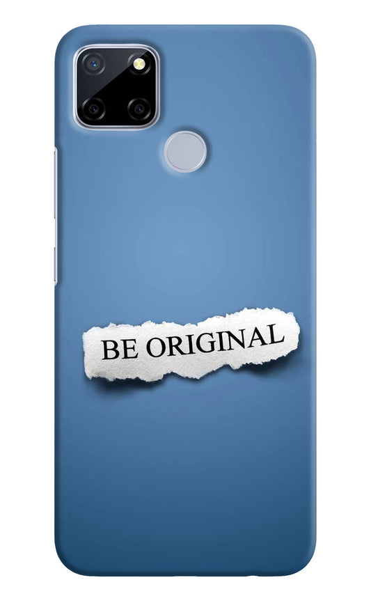 Be Original Realme C12/Narzo 20 Hard Case Back Cover by Casekaro