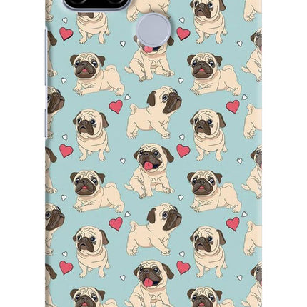 Pug Dog Realme C12/Narzo 20 Hard Case Back Cover by Casekaro